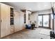 Bonus room featuring storage, exercise equipment, and a door to the outside at 3219 Castle Butte Dr, Castle Rock, CO 80109