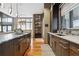Well-appointed kitchen with a center island, stainless steel appliances, and modern finishes throughout at 3219 Castle Butte Dr, Castle Rock, CO 80109