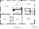 Floorplan of a home with two bedrooms and two bathrooms at 185 S Eliot St, Denver, CO 80219