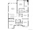 Second story floor plan featuring a primary bedroom with walk-in closets and a bath, plus three additional bedrooms at 6345 Las Conchas Pt, Parker, CO 80134