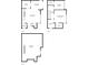 Floor plan of the home showcasing layout of the kitchen, living room, dining area, bathrooms, and basement at 8095 Garrison Ct # B, Arvada, CO 80005