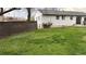 A backyard with a grassy lawn at 7604 Reed St, Arvada, CO 80003