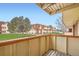 Balcony overlooking the lawn and building at 10211 Ura Ln # 7-204, Thornton, CO 80260