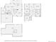 A detailed floorplan showcases layout of a home's three floors, showing room dimensions and spatial relationships at 18225 E Caley Dr, Aurora, CO 80016