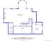 Detailed basement floor plan showing recreation room, bath, bedroom and wine cellar at 6402 Wauconda Dr, Larkspur, CO 80118