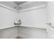 Walk-in closet with metal shelving and hanging rods for storage and organization at 2 Larkdale Dr, Littleton, CO 80123