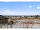 Aerial view of house and neighborhood; showcasing the property's location and community at 6891 Longpark Dr, Parker, CO 80138