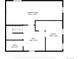 Detailed floor plan showcasing layout of bonus room, hall, utility and bath at 10200 Julian St, Westminster, CO 80031