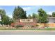 Entrance to Lake Arbor neighborhood with prominent signage at 8220 Lamar Cir, Arvada, CO 80003