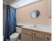 Basement bathroom with shower/tub combo at 7329 Windsor Dr, Boulder, CO 80301