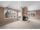 Dining room with hardwood floors and fireplace at 7329 Windsor Dr, Boulder, CO 80301