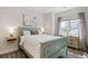 Bedroom with artwork, neutral color scheme, and bright natural light from the window at 4180 Kalamath St, Denver, CO 80211
