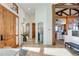 Grand foyer with tile flooring, wood accents, and an open layout that invites guests into the home at 2430 Marlin Way, Castle Rock, CO 80109