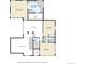 Detailed floor plan showcasing the layout of the second floor, including the bedrooms, bathrooms, and walk-in closets at 14200 W 86Th Pl, Arvada, CO 80005