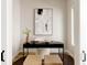 Cozy home office with minimalist decor, a modern desk, and ample natural light at 8260 E 36Th Ave # 30, Denver, CO 80238