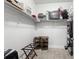 Spacious walk-in closet with built-in shelving and ample storage space at 2500 E Cherry Creek South Dr # 313, Denver, CO 80209
