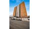 Striking high-rise condo building featuring private balconies and convenient underground parking at 955 Eudora St # 307E, Denver, CO 80220