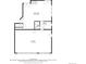 Floor plan illustrating dimensions and layout of various rooms and areas at 7636 S Allison Ct, Littleton, CO 80128