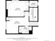 Floor plan showcasing layout of rooms with labeled dimensions for easy visualization at 7636 S Allison Ct, Littleton, CO 80128