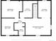 Layout of the first floor showcasing bedrooms, kitchen, and recreation room at 4300 Osage St, Denver, CO 80211