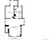 Floorplan view of a main bedroom suite, with walk-in closet and bathroom at 623 S Logan St, Denver, CO 80209