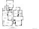 Floorplan view of a home with living room, kitchen, bedrooms, and bathrooms at 623 S Logan St, Denver, CO 80209