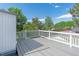 Spacious rooftop deck with railing, ideal for outdoor entertaining and enjoying fresh air at 623 S Logan St, Denver, CO 80209