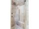 Modern shower with beautiful stone surround and rainfall showerhead at 623 S Logan St, Denver, CO 80209