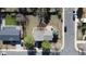 An aerial top-down view displaying the home, backyard, and surrounding neighborhood streets at 80 S 38Th St, Boulder, CO 80305