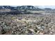 Scenic aerial view of a neighborhood nestled in the foothills of the Rocky Mountains at 80 S 38Th St, Boulder, CO 80305