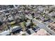 An aerial shot showcasing the property, neighborhood layout and street access at 80 S 38Th St, Boulder, CO 80305