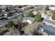 A home from an aerial perspective showcasing the neighborhood and surrounding landscape at 80 S 38Th St, Boulder, CO 80305