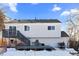 Home exterior showcasing a deck and backyard at 19573 E Linvale Dr, Aurora, CO 80013