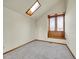 Comfortable room featuring neutral decor with plush carpet, a skylight and a window seat at 6505 S Garfield Ct, Centennial, CO 80121
