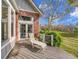 Inviting outdoor deck with lounge chair, ideal for relaxation with serene backyard views at 6505 S Garfield Ct, Centennial, CO 80121