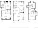 Floor plans of all three stories of the home including all rooms at 2944 Hooker St, Denver, CO 80211