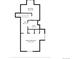 Upstairs floor plan featuring primary bedroom, bedroom, hall and bathroom at 2944 Hooker St, Denver, CO 80211