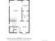 Detailed floor plan layout showcasing room dimensions and overall layout of the home's living spaces at 999 N Emerson St # 10, Denver, CO 80218