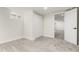 Basement bedroom showing carpet, open door, and closet at 6699 S Pennsylvania St, Centennial, CO 80121