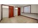 Basement bedroom with two closets and a window at 4272 E Orchard Pl, Centennial, CO 80121