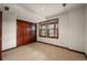 Spacious basement bedroom with double closets and window at 4272 E Orchard Pl, Centennial, CO 80121