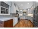 Spacious kitchen with light gray cabinets and granite counters at 4272 E Orchard Pl, Centennial, CO 80121