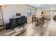 Functional home office with a desk, chair, and ample natural light, open to the living area at 2508 Coach House Loop, Castle Rock, CO 80109