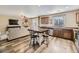 Open kitchen and living room concept offers a great flow for entertaining and Gathering gatherings at 2508 Coach House Loop, Castle Rock, CO 80109