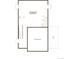 Floor plan of unfinished basement with space for storage, utilities, and future customization at 9277 Truckee Ct, Commerce City, CO 80022