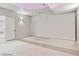 Spacious basement area with carpeted floors, recessed lighting, and a neutral color palette at 6553 S Sedalia St, Aurora, CO 80016