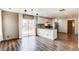 Modern kitchen with stainless steel appliances, granite countertops, and an island at 3607 Dinosaur St, Castle Rock, CO 80109
