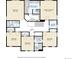 Detailed second floor plan shows the primary bedroom, bedrooms, bathrooms and laundry at 13351 Olive Way, Thornton, CO 80602