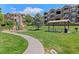 Community playground with a slide and picnic area for outdoor enjoyment at 7440 S Blackhawk St # 104, Englewood, CO 80112