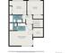 Upstairs floorplan showcasing bedrooms, bathrooms, walk-in closet, and the primary bedroom at 8873 Yukon St, Broomfield, CO 80021
